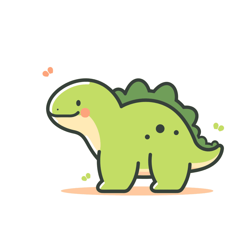 Dinosaur Glow original repeating artwork