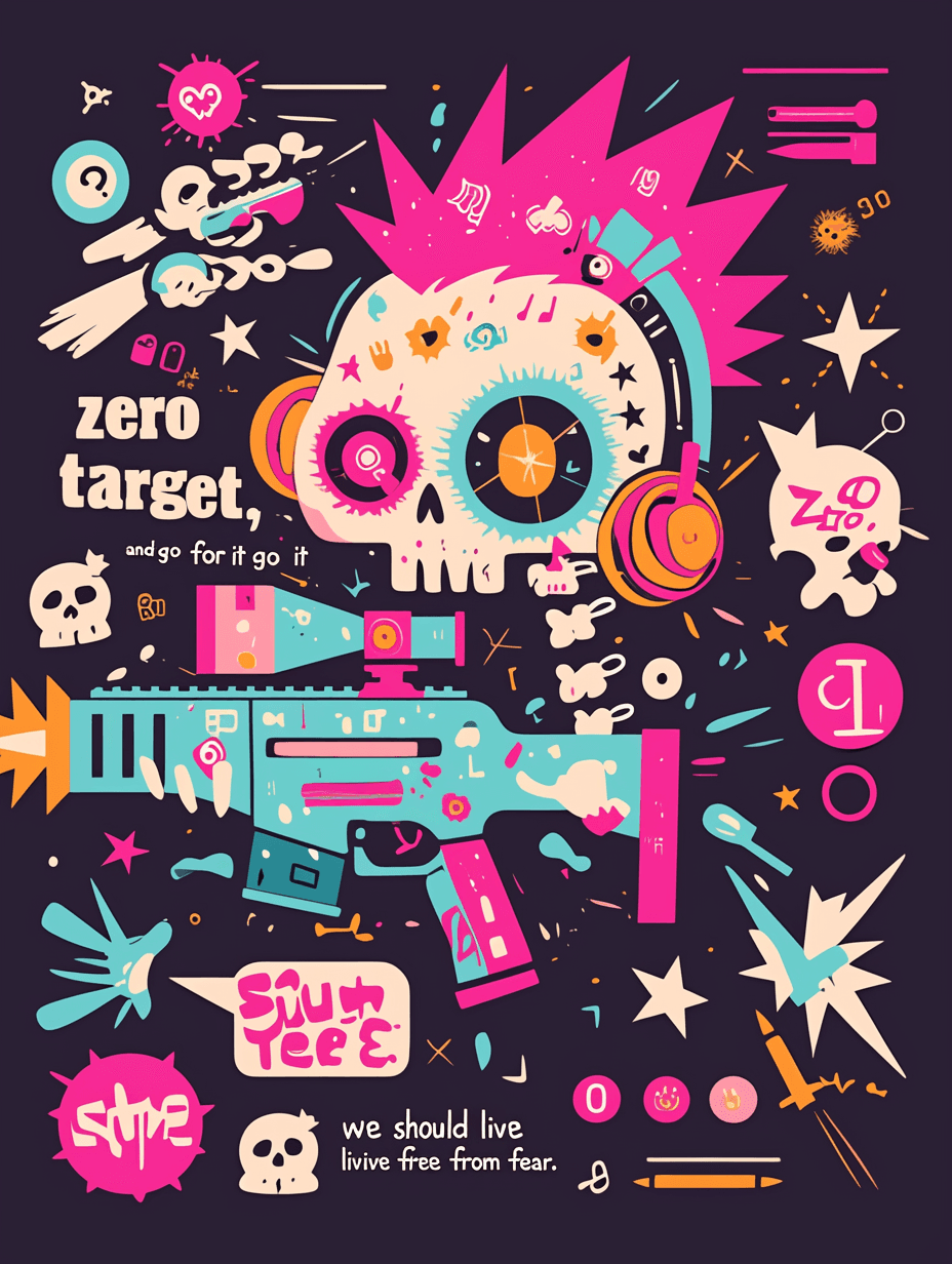 Sweet Cool Design 244 original repeating artwork