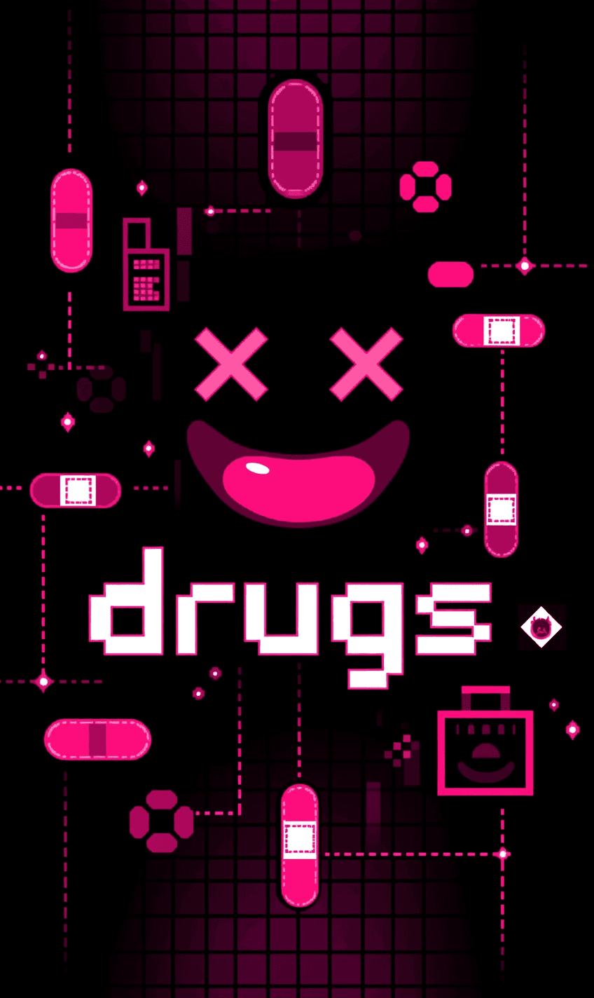 Sweet Cool Series original repeating artwork