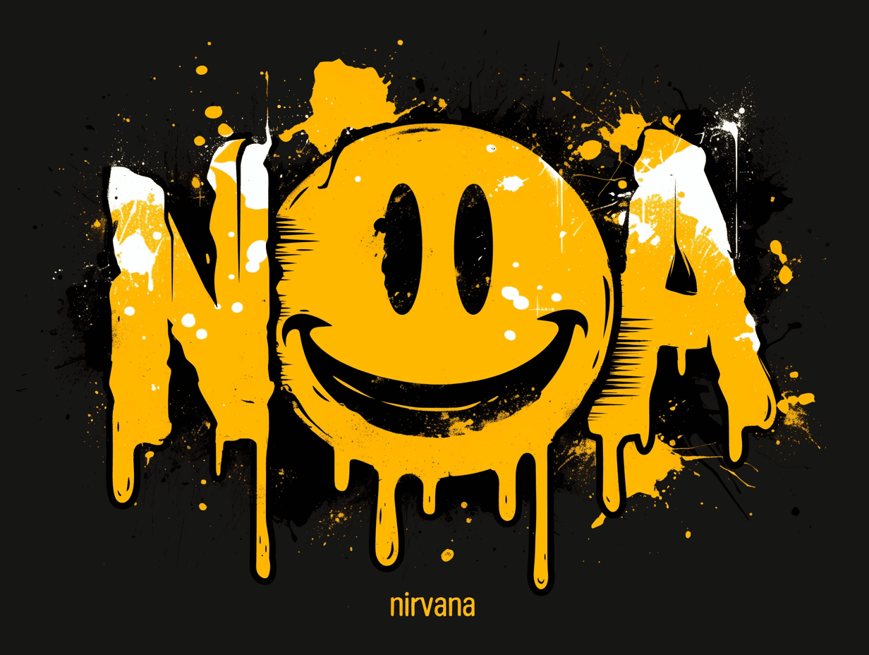 Street Smiley Club original repeating artwork
