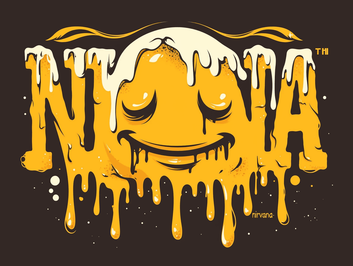 Street Smiley Run original repeating artwork