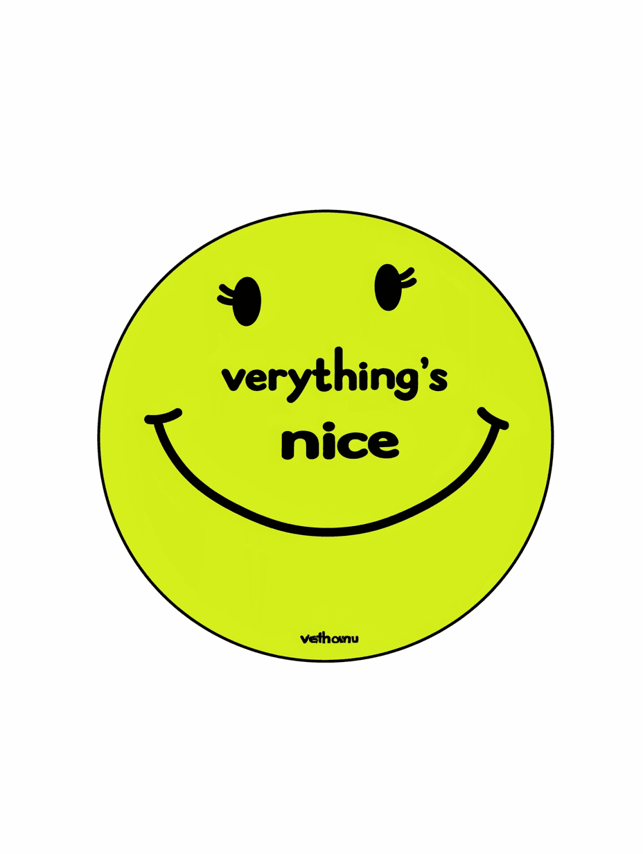 Street Smiley Drift original repeating artwork