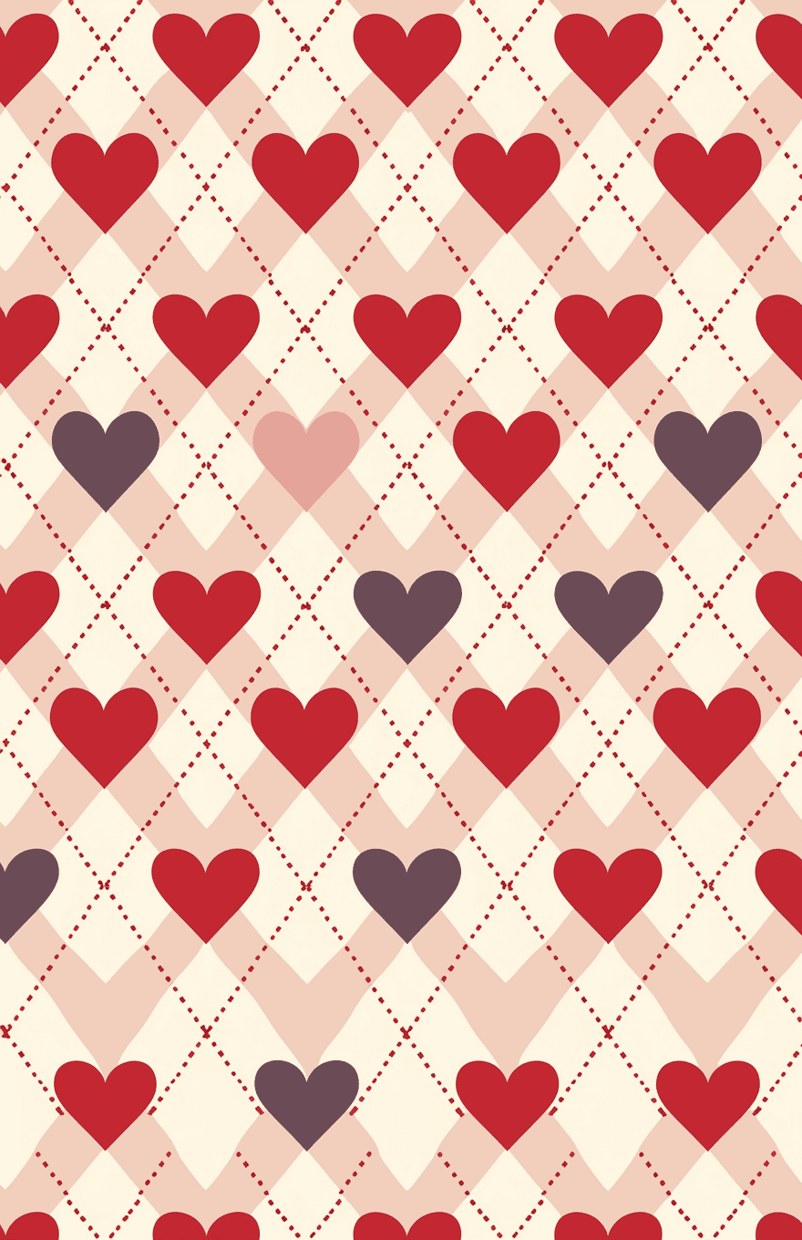 Heart 112 original repeating artwork