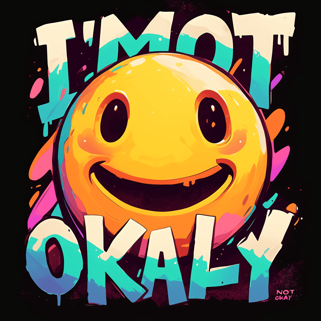 Street Smiley Series original repeating artwork