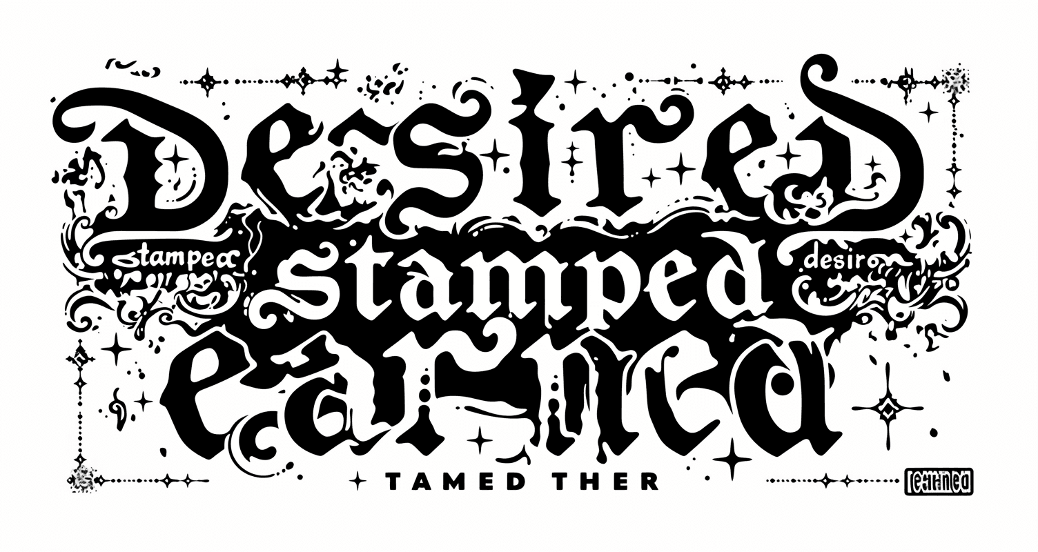 Street Letter 207 original repeating artwork