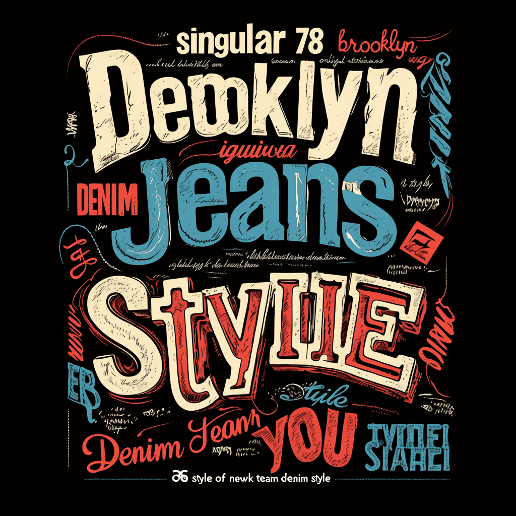 Street Letter Avenue original repeating artwork