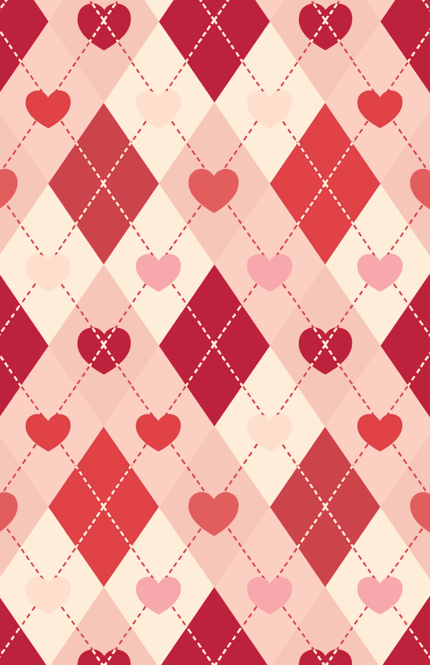 Heart Session original repeating artwork