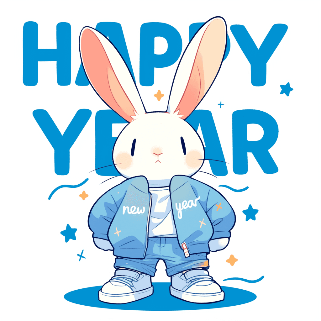 Street Bunny Tune original repeating artwork