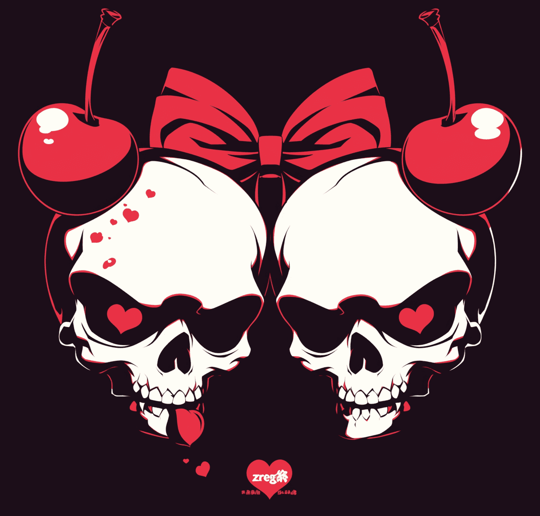 Street Skull Tune original repeating artwork