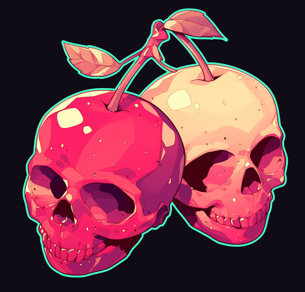 Street Skull Dash original repeating artwork