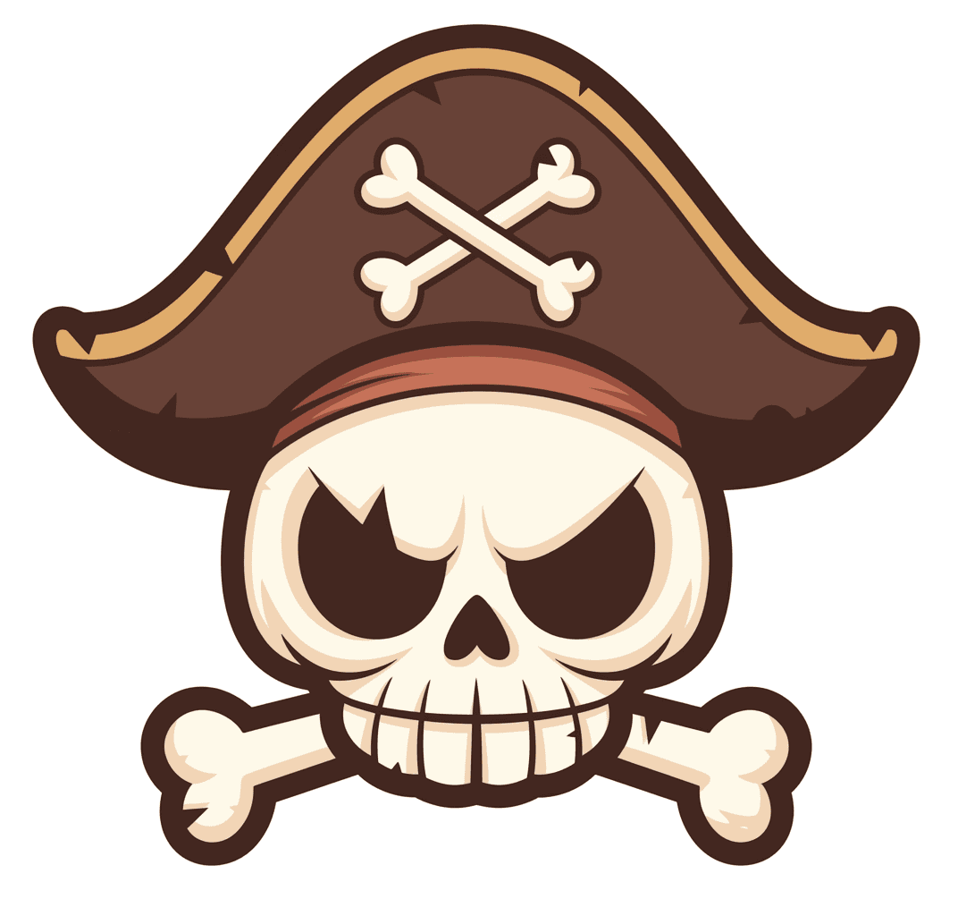 Street Skull Pals original repeating artwork