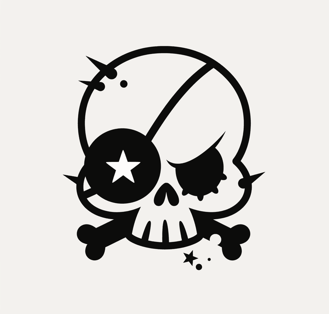 Street Skull Gang original repeating artwork