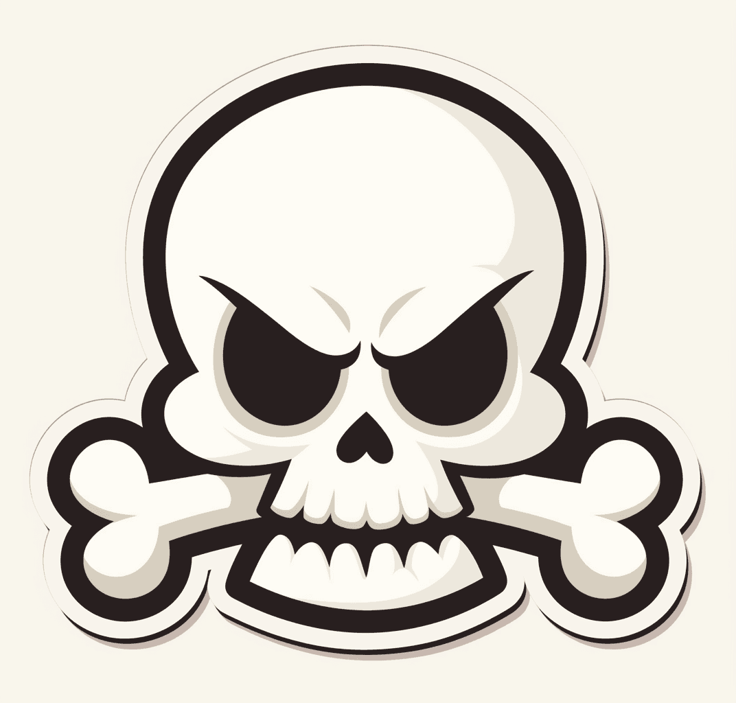 Street Skull Bop original repeating artwork