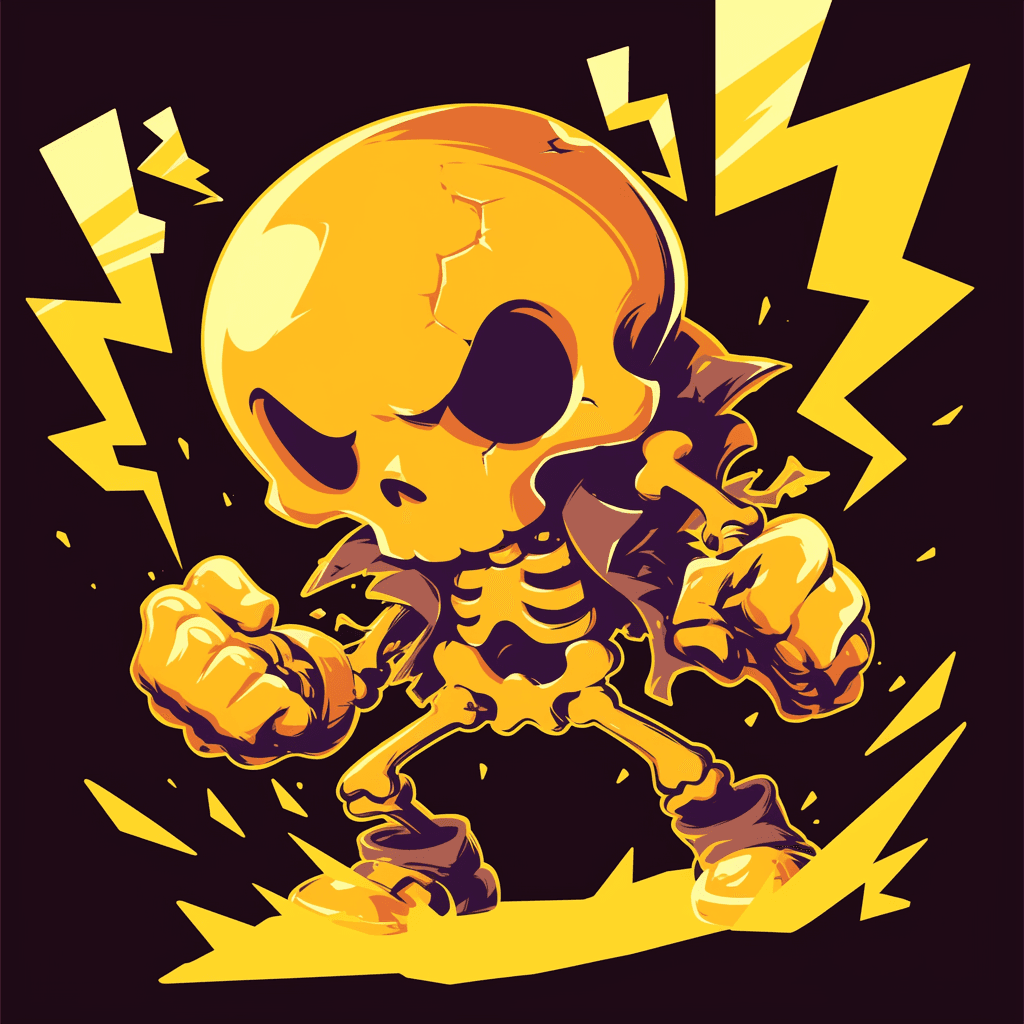 Street Skull Squad original repeating artwork