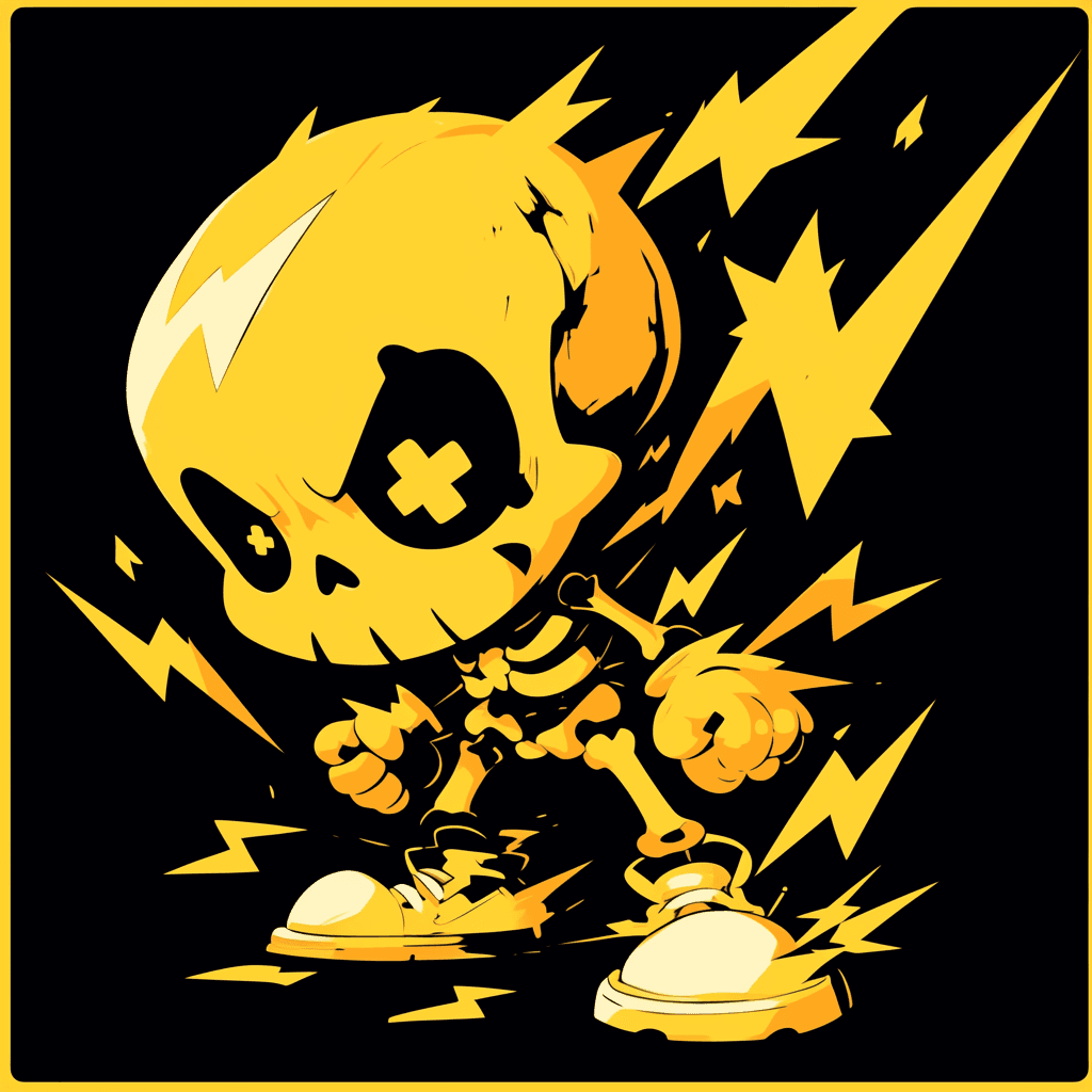 Street Skull Tribe original repeating artwork