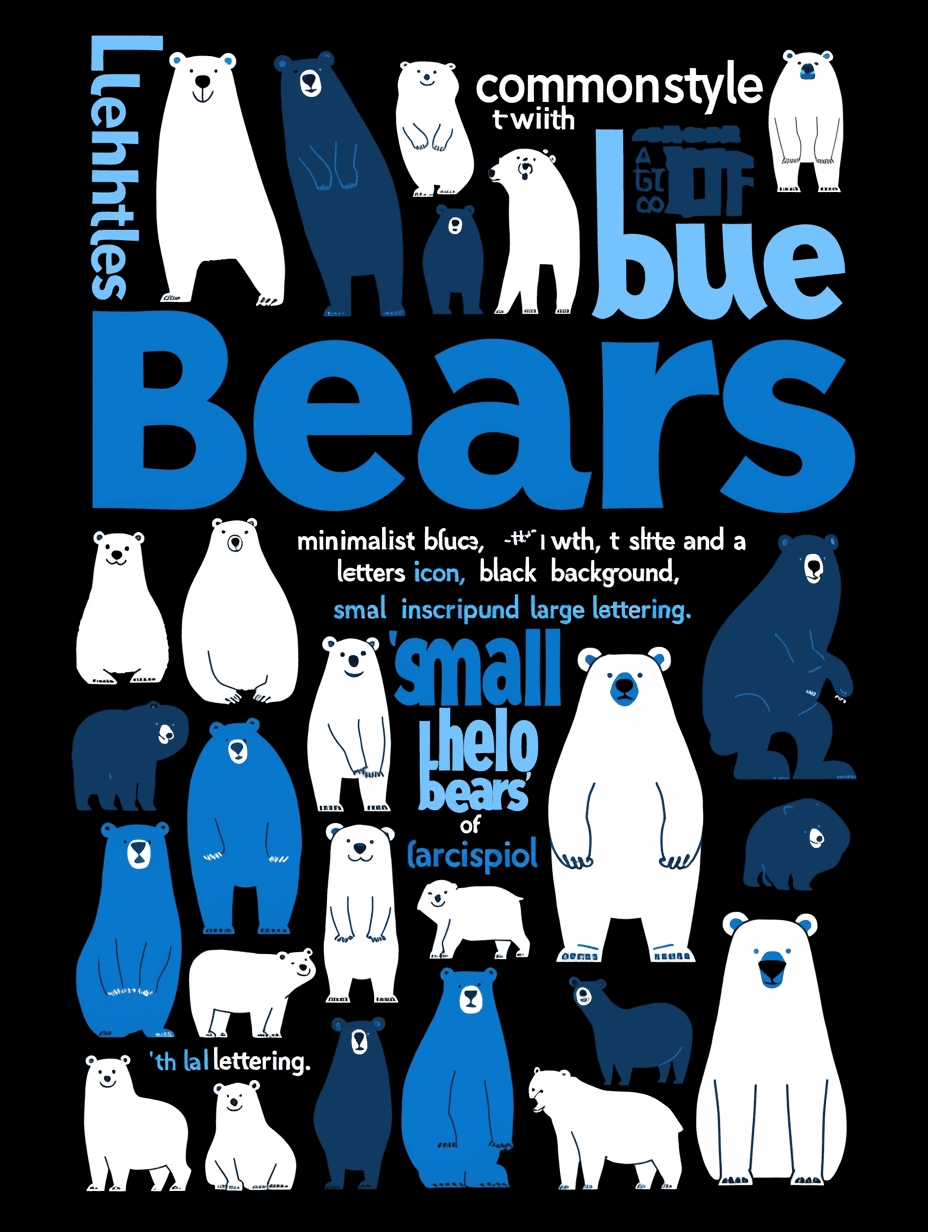 Street Bear Tribe original repeating artwork