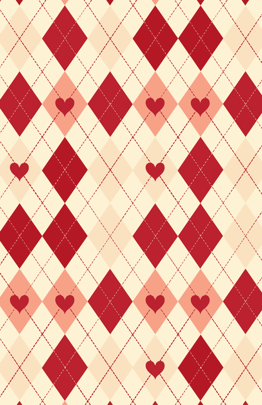 Heart 382 original repeating artwork