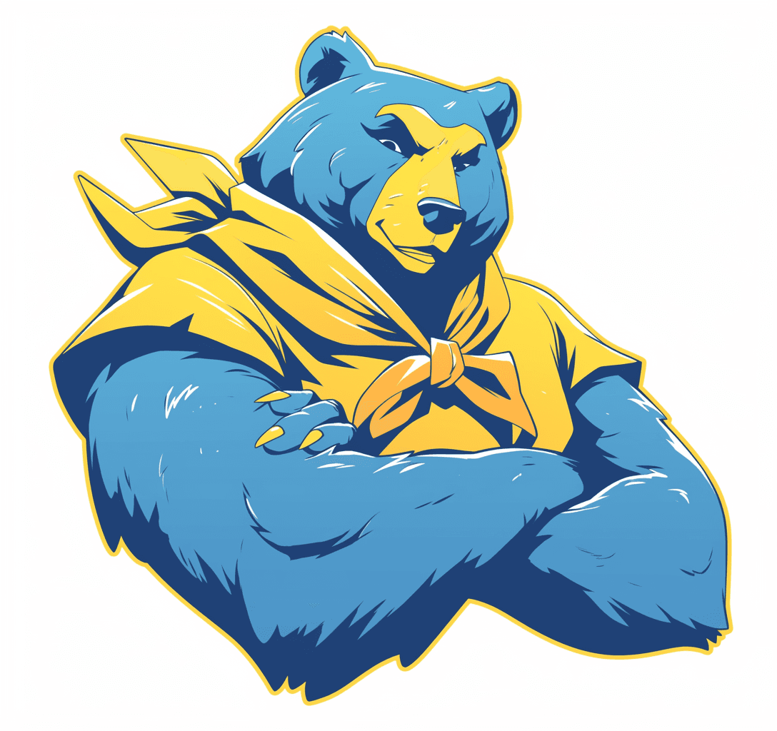 Street Bear Snap original repeating artwork