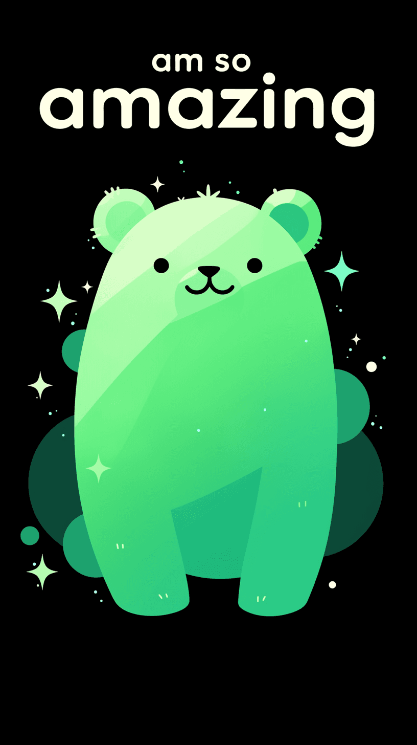 Street Bear Parade original repeating artwork