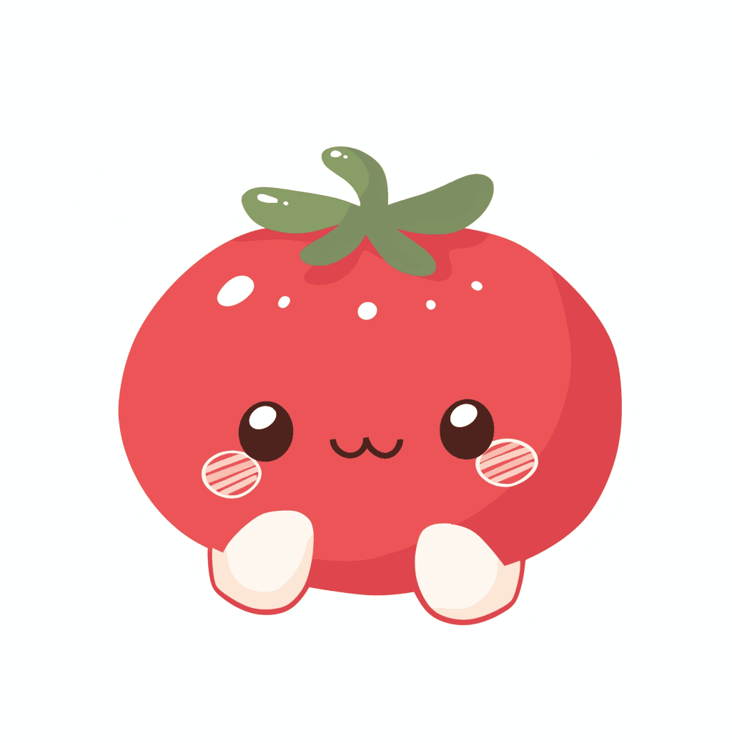 Tomato Bop original repeating artwork