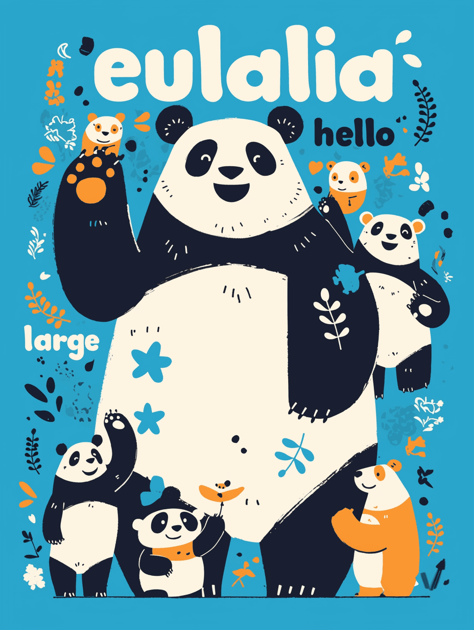 Street Panda original repeating artwork