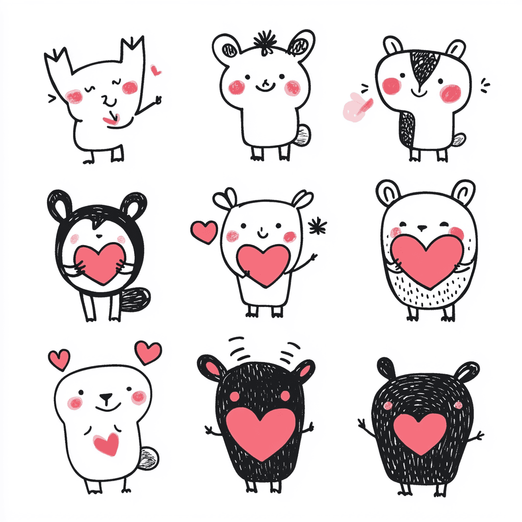 Animals 152 original repeating artwork