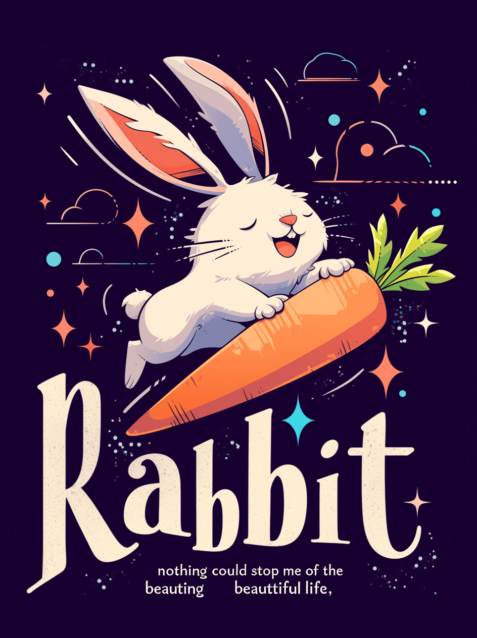Street Bunny Fizz original repeating artwork