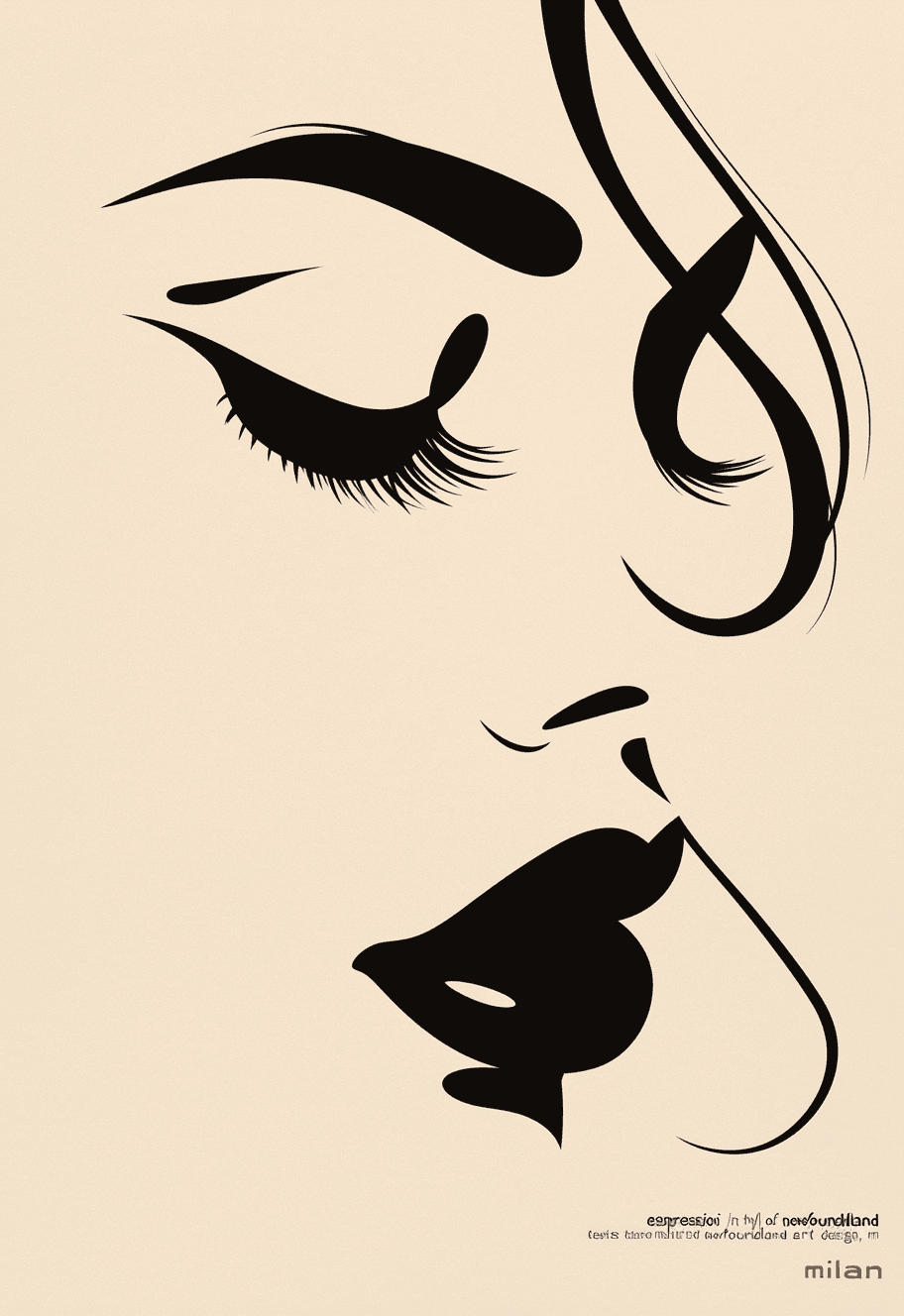 Face 039 original repeating artwork