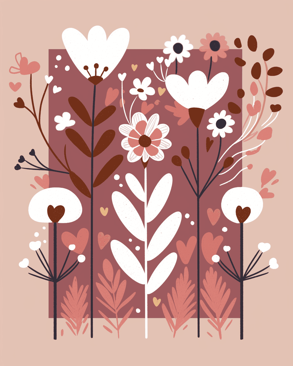 Blossom 1179 original repeating artwork