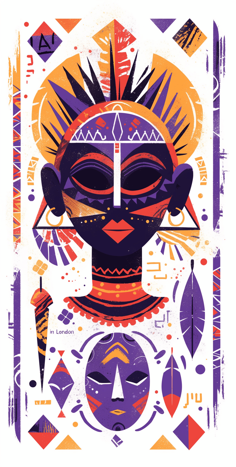 Mask Fair original repeating artwork