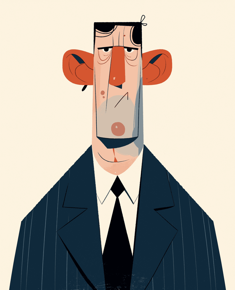 Abstract Figure Team original repeating artwork