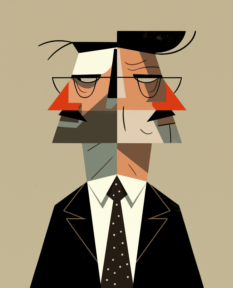Abstract Figure Show original repeating artwork