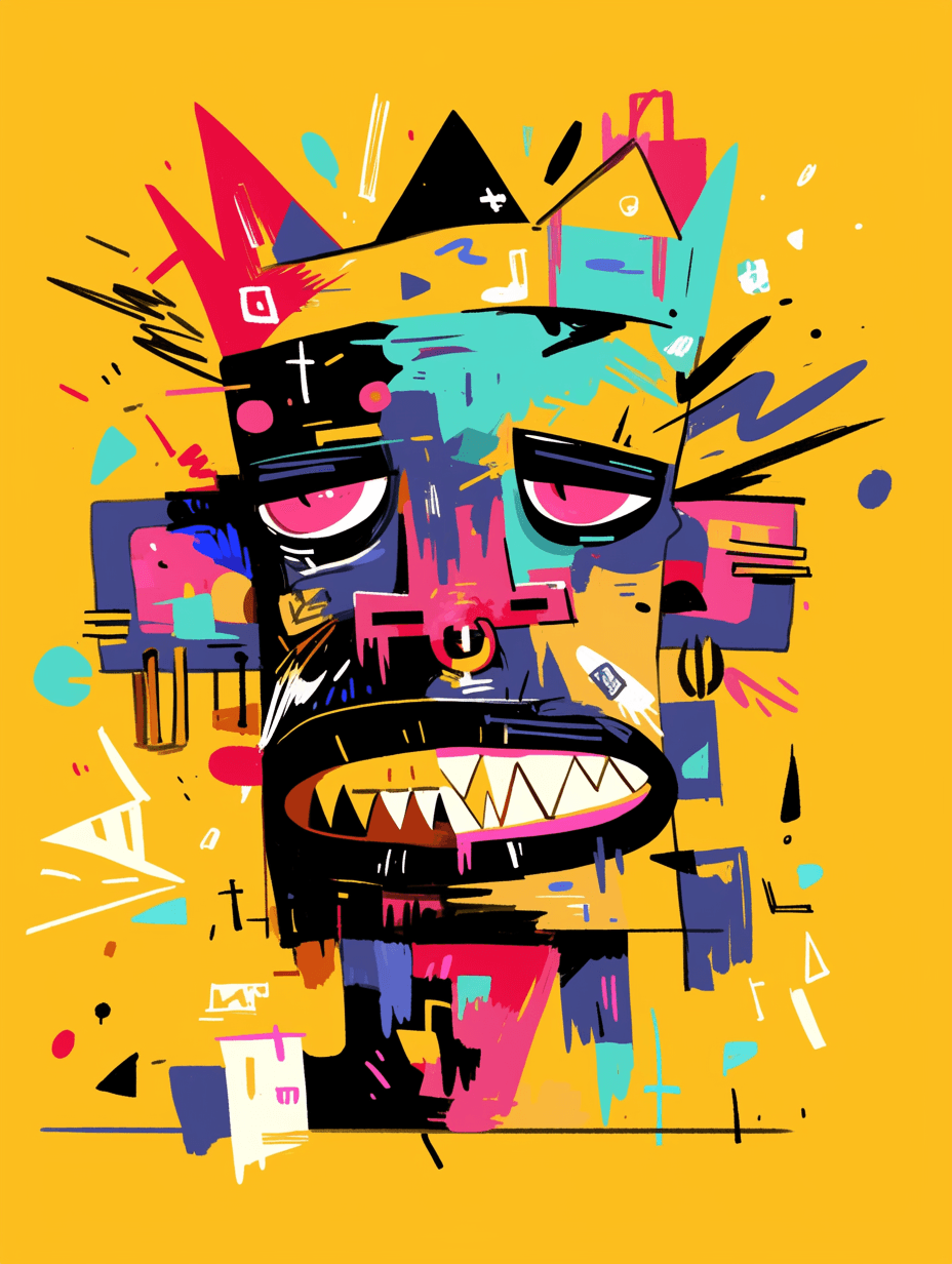 Abstract Design Carnival original repeating artwork