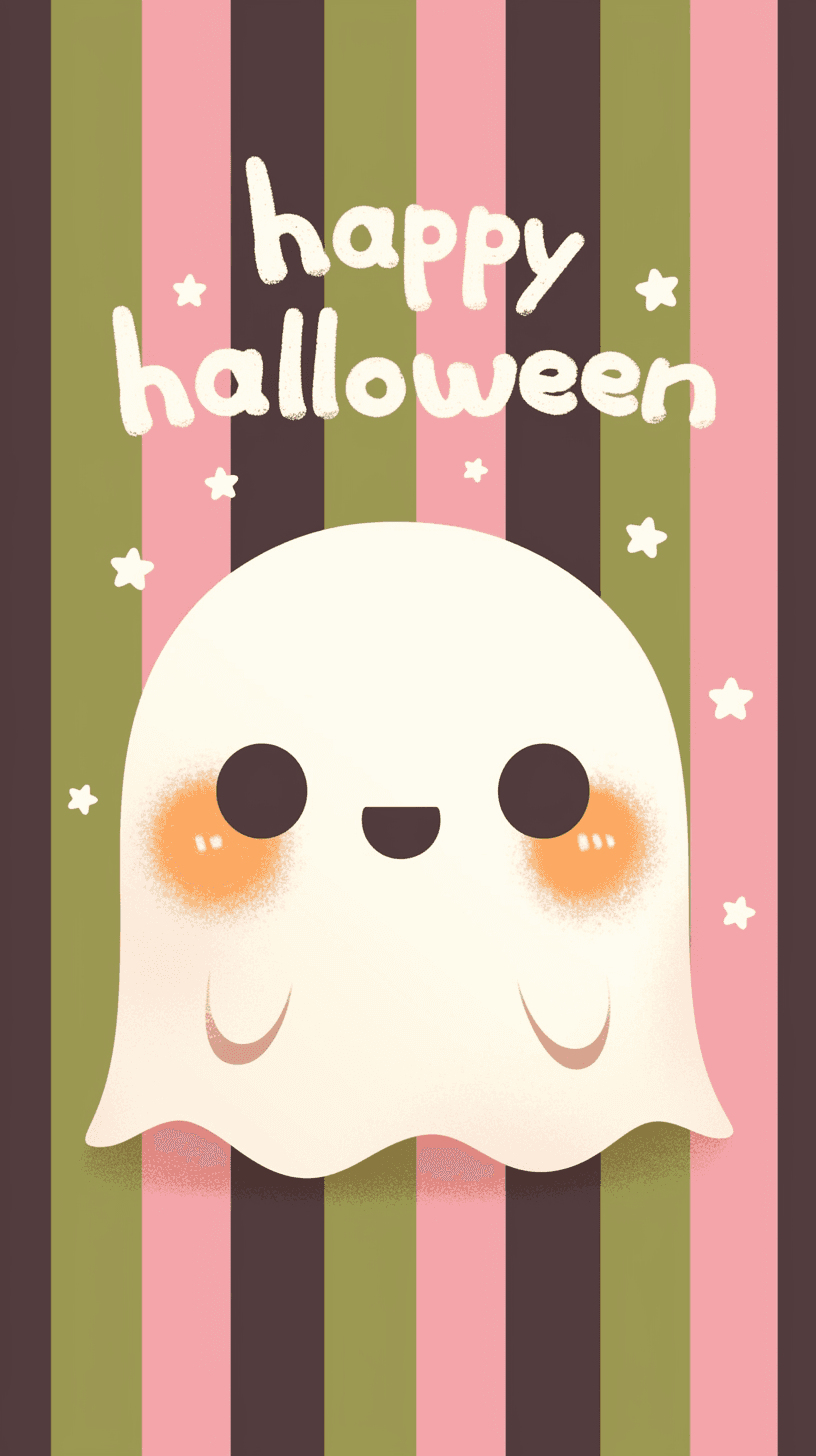 Halloween Ghost 1426 original repeating artwork
