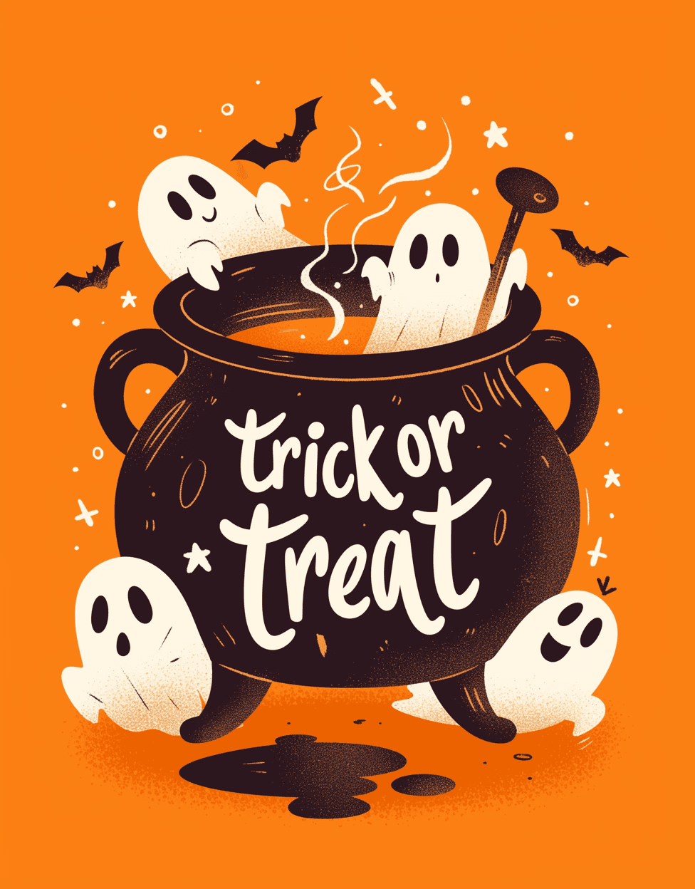 Halloween Ghost 1423 original repeating artwork