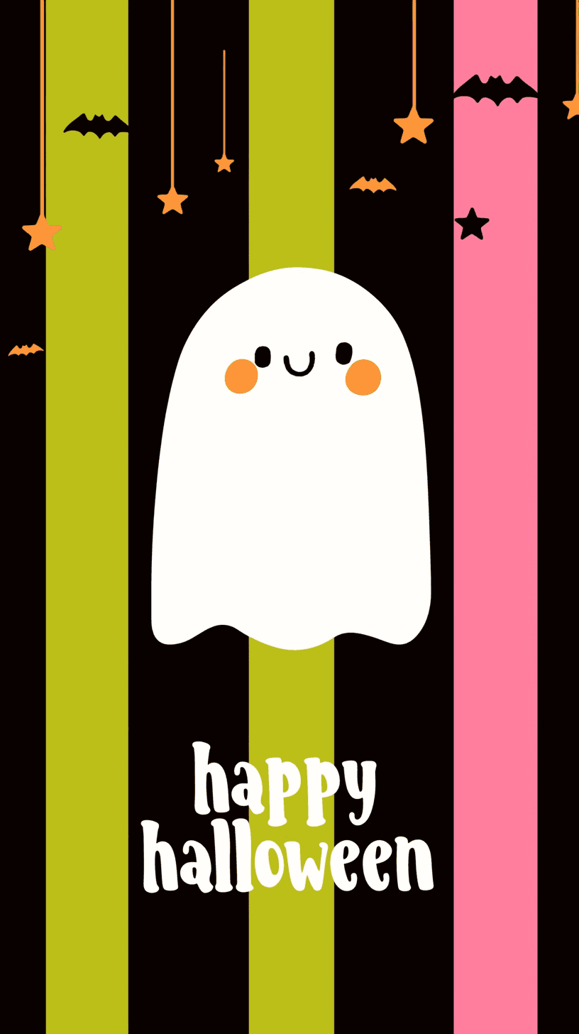 Halloween Ghost 1420 original repeating artwork