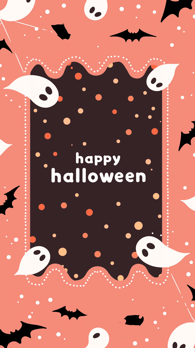 Halloween Ghost 1417 original repeating artwork