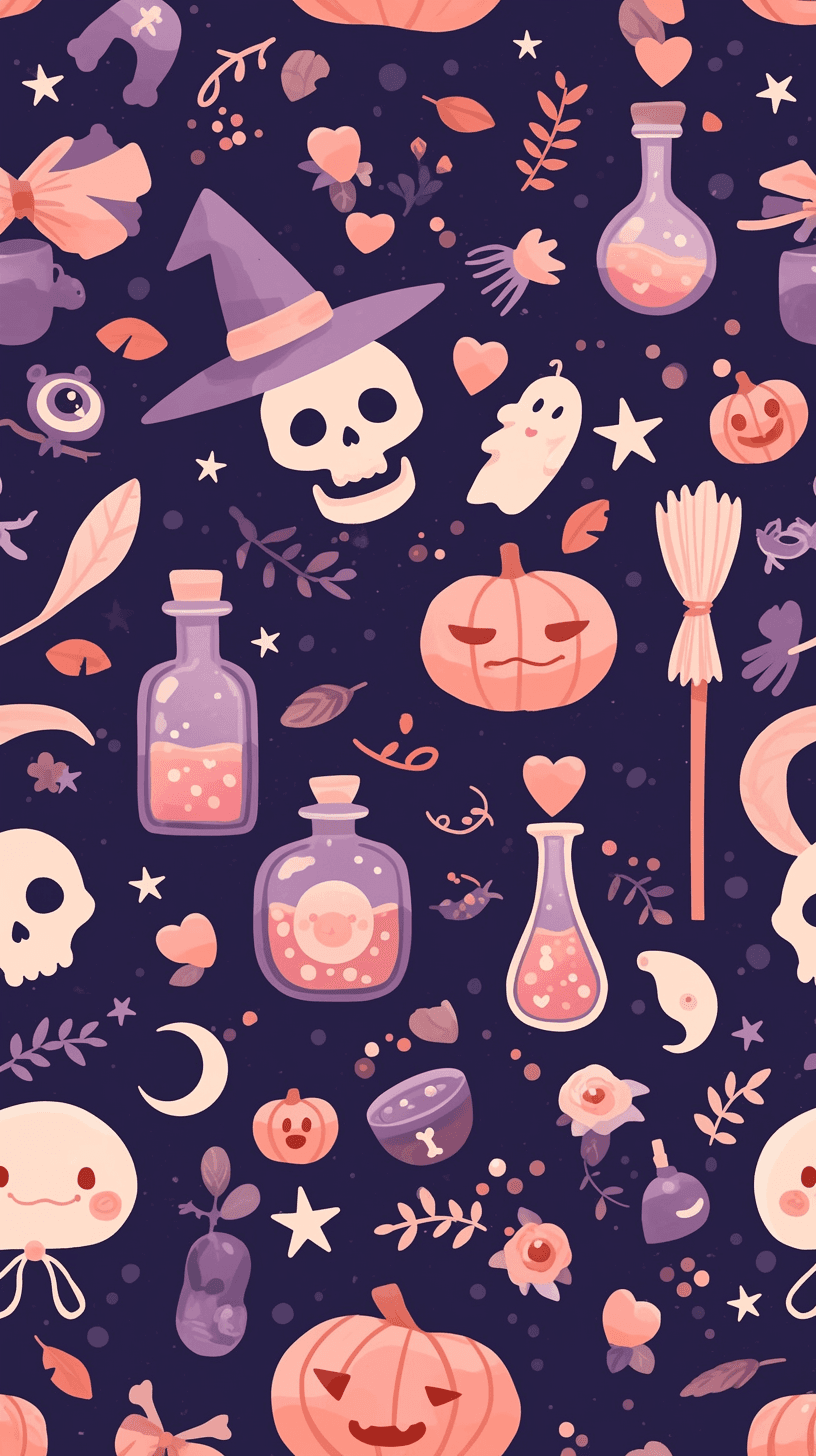Halloween 010 original repeating artwork
