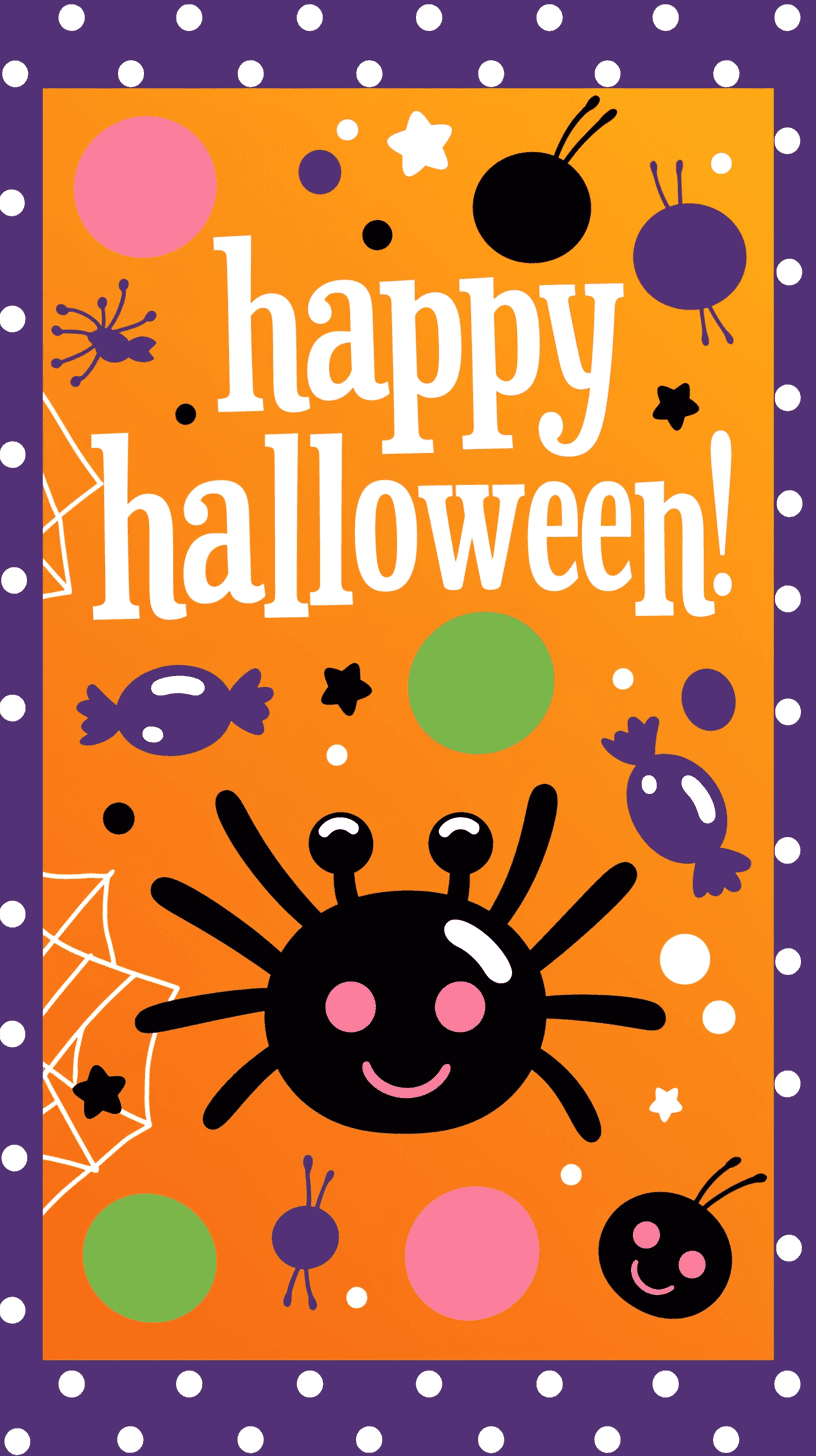 Halloween 007 original repeating artwork