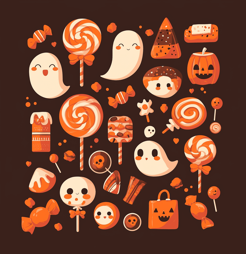 Halloween 003 original repeating artwork