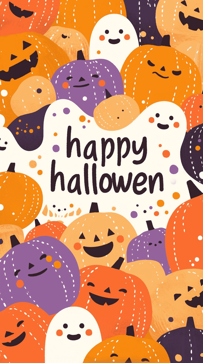 Halloween Point original repeating artwork