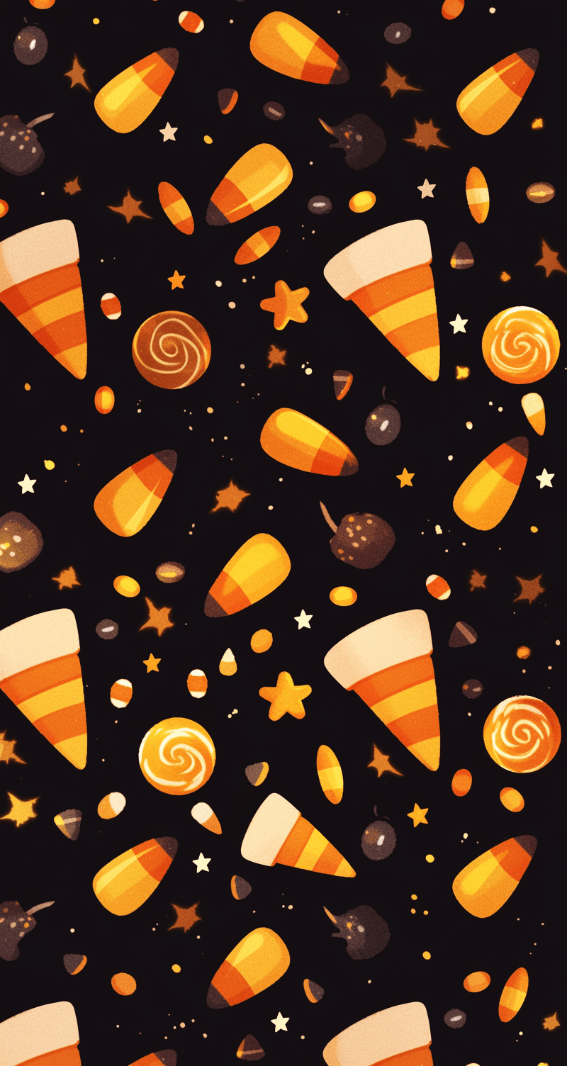 Halloween Route original repeating artwork