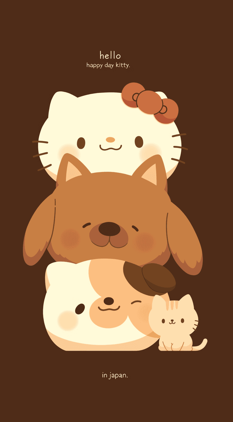 Retro Animals Track original repeating artwork