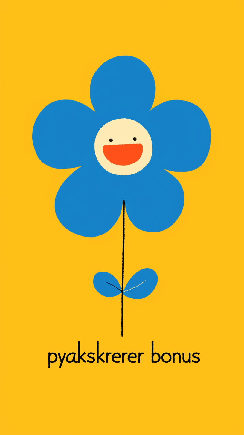 Retro Bloom Print original repeating artwork