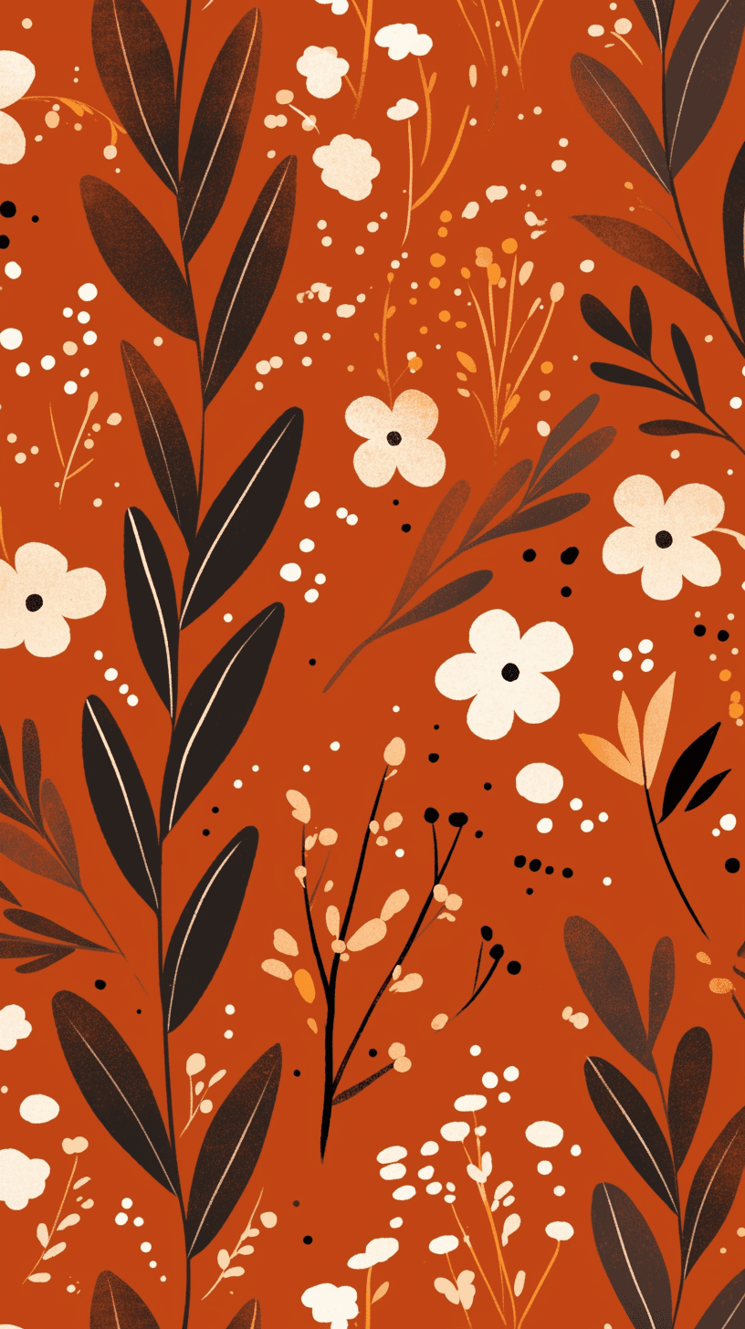 Retro Bloom Originals original repeating artwork