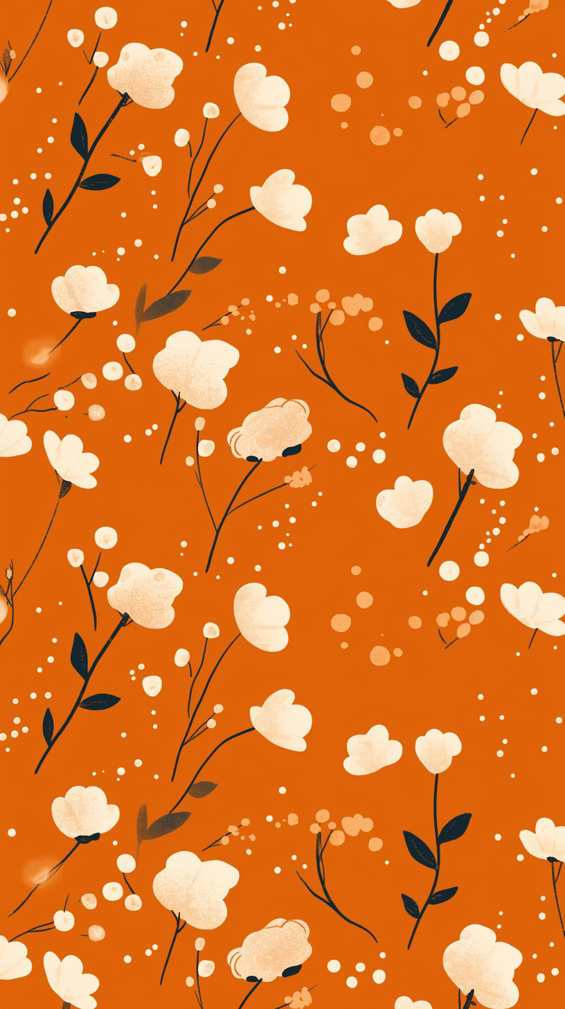 Retro Bloom Downtown original repeating artwork