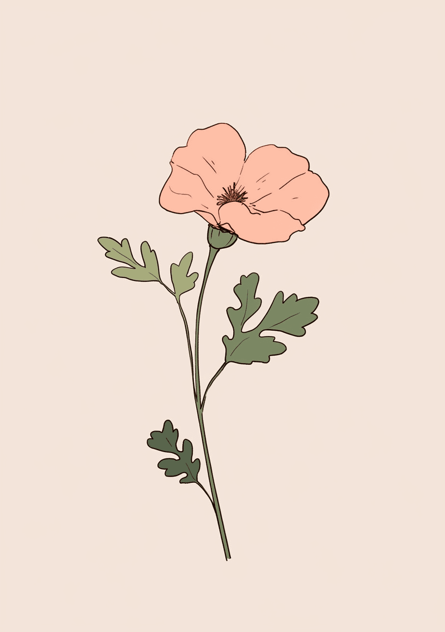 Blossom 1084 original repeating artwork