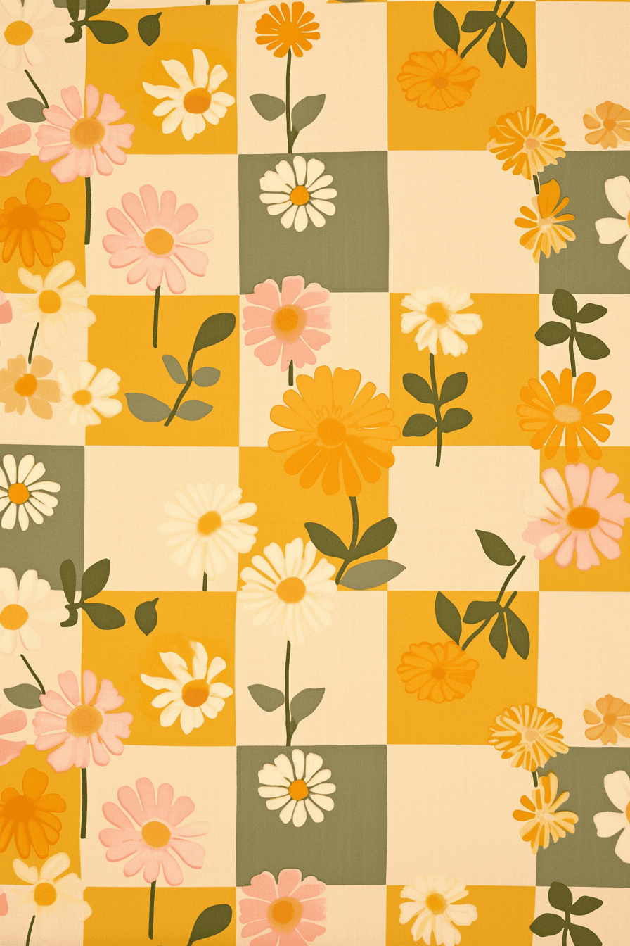 Retro Bloom Street original repeating artwork
