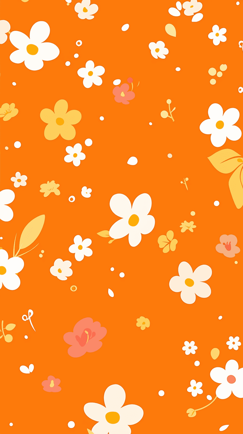 Retro Bloom Rest original repeating artwork