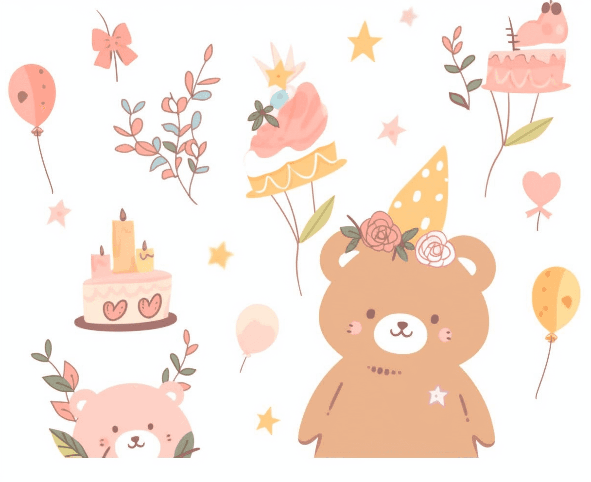 Bear 279 original repeating artwork